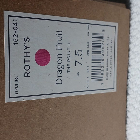 Rothy’s The Point II DRAGON FRUIT - Picture 4 of 4